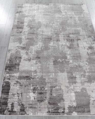 Ковер турецкий P0002 LUCCI (Полиэстер, серый)