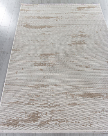 Ковер турецкий 71195-70 OSLO (Полиэстер, терракотовый, кремовый)