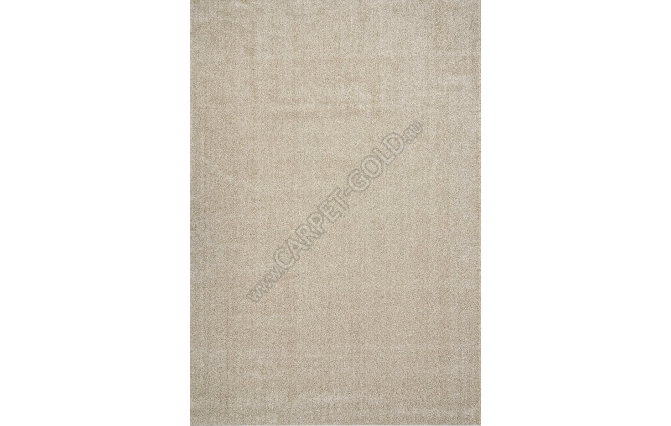 Однотонный бежевый ковер T600 - LIGHT BEIGE - Прямоугольник - коллекция SOFIA