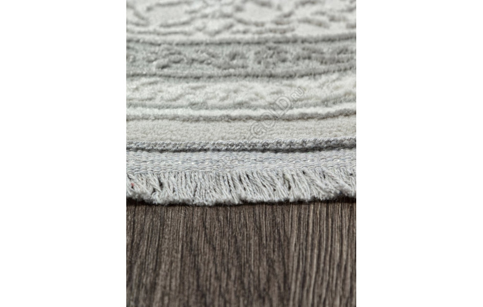Ковер 30020T - L.GREY / CREAM - Овал - коллекция SANDALI
