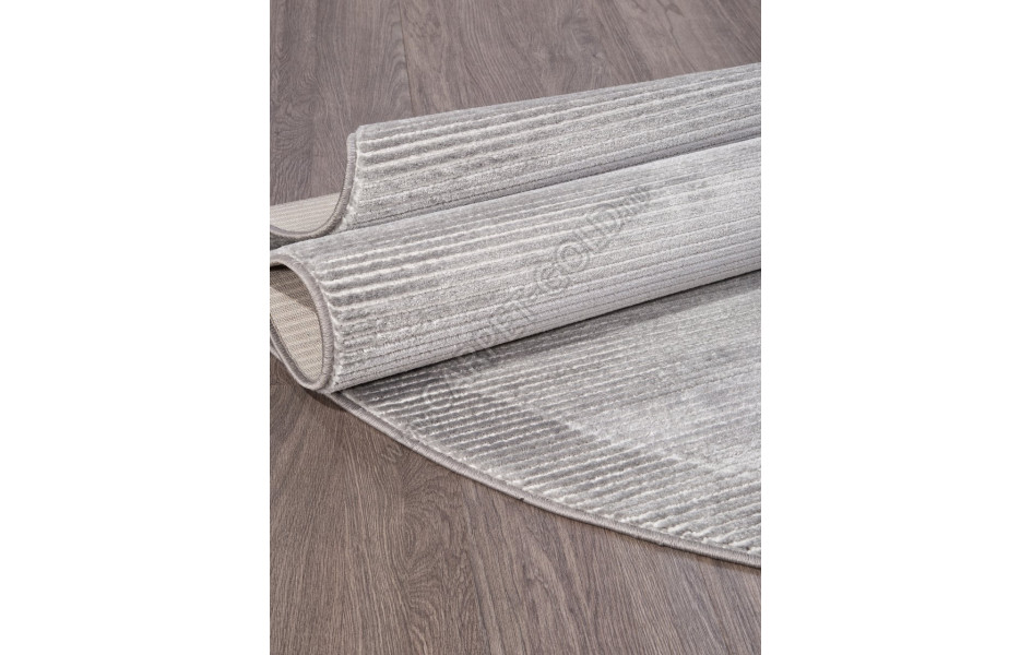 Ковер D950 - GRAY-CREAM - Овал - коллекция ATLANTIS