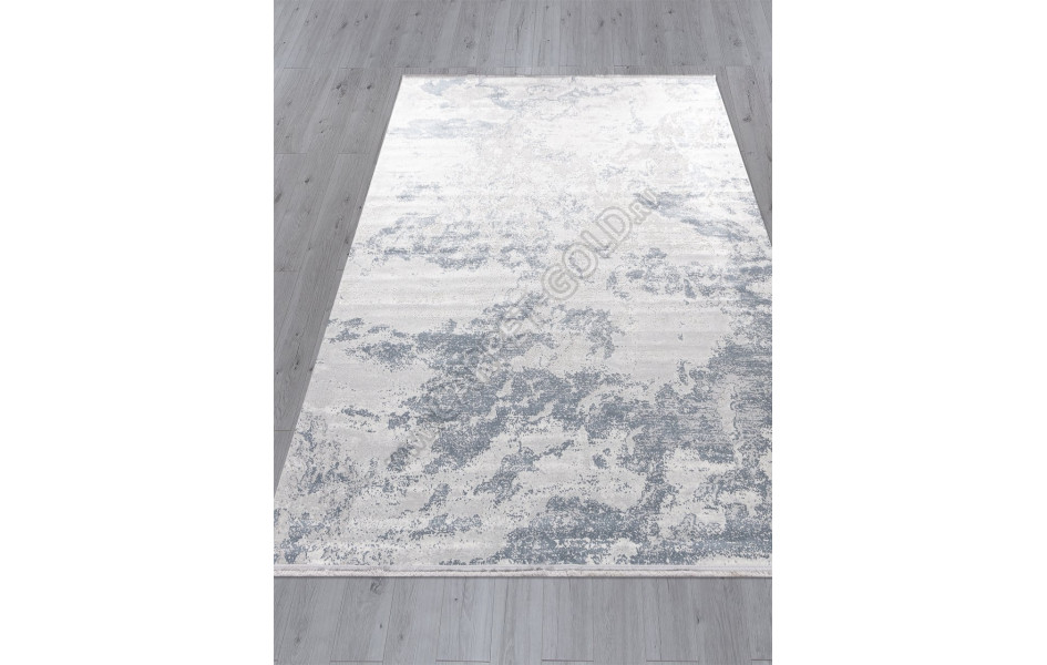 Ковер 00267 - GREY / BLUE - Прямоугольник - коллекция DUBAI