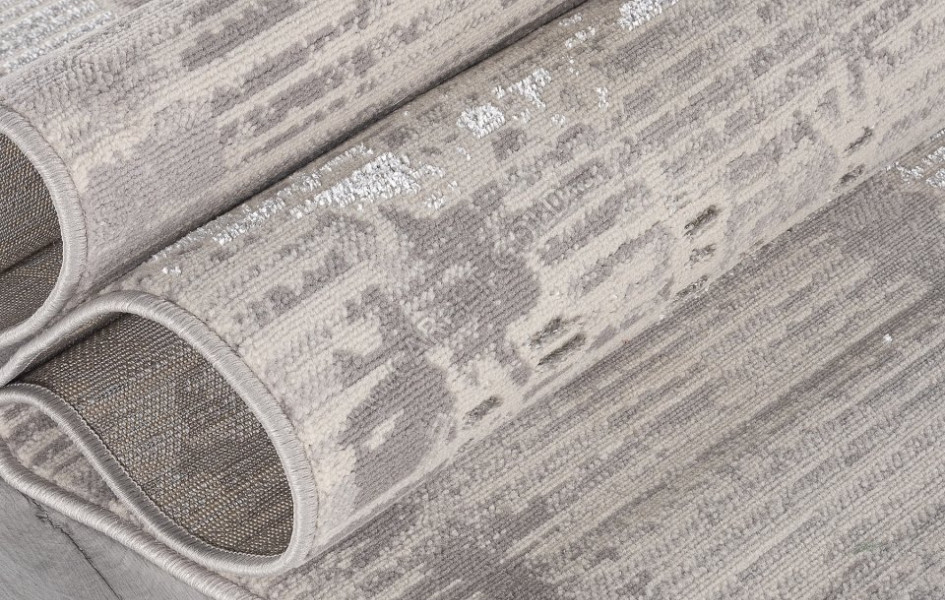 Ковер F168 - CREAM-GRAY - Прямоугольник - коллекция LIMAN