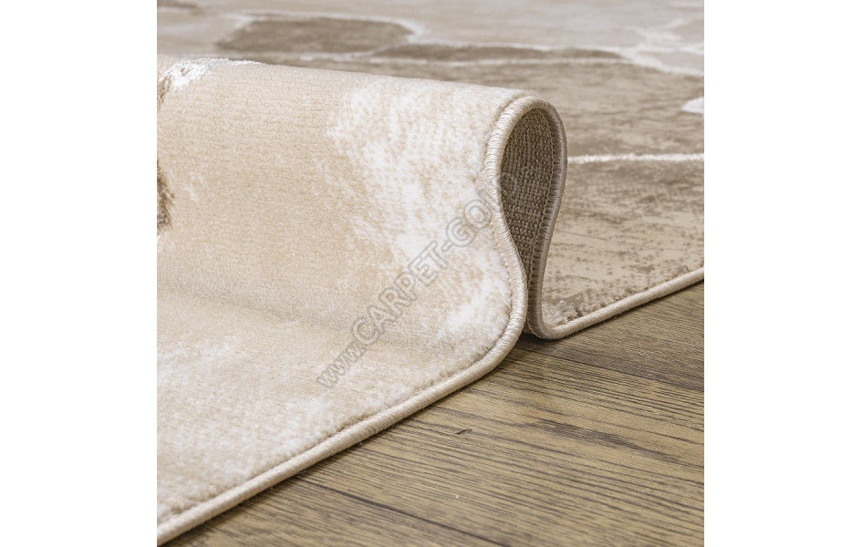 КОВРЫ ДИЗАЙН 10455A ЦВЕТ BEIGE / BEIGE Nord