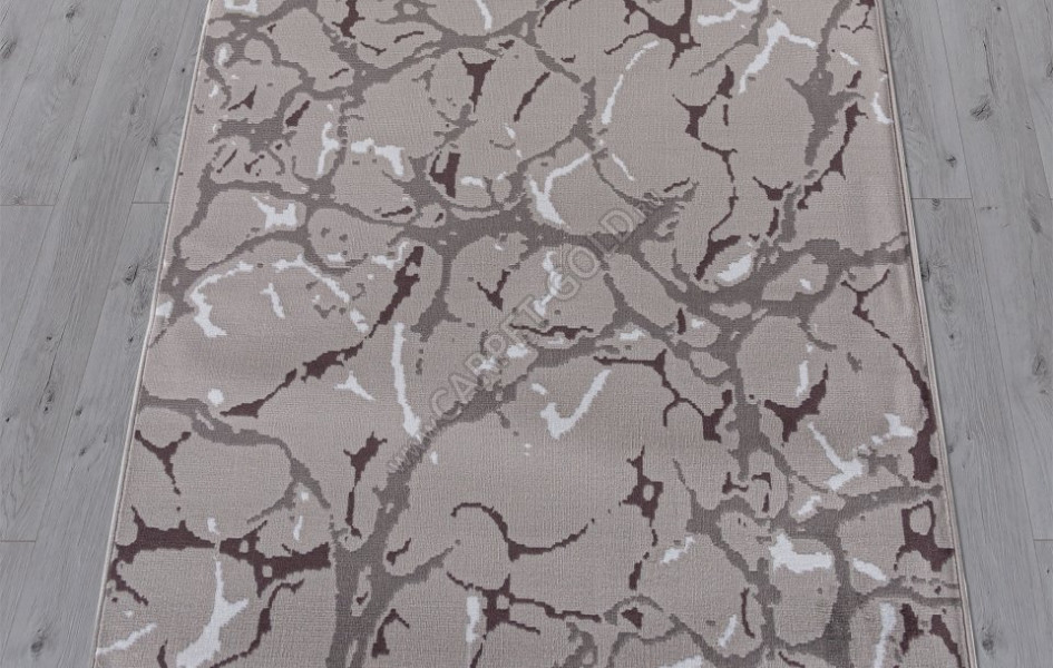 Ковер F389 - GRAY - Дорожка - коллекция SILVER